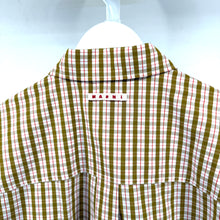 Marni Two-Tone Plaid Shirt