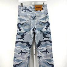 Vetements Blue Camo Denim