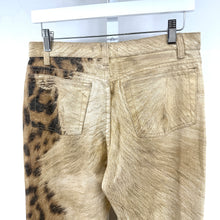 Roberto Cavalli FW01 Leopard Sparkle Jeans
