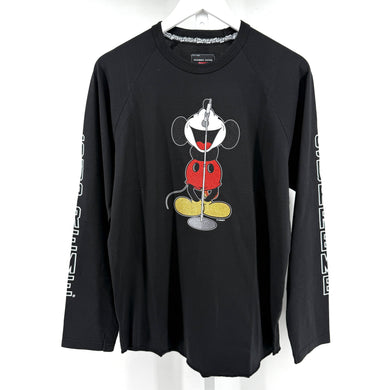 Supreme x Number Nine Mickey Mouse Raglan Longsleeve Tshirt