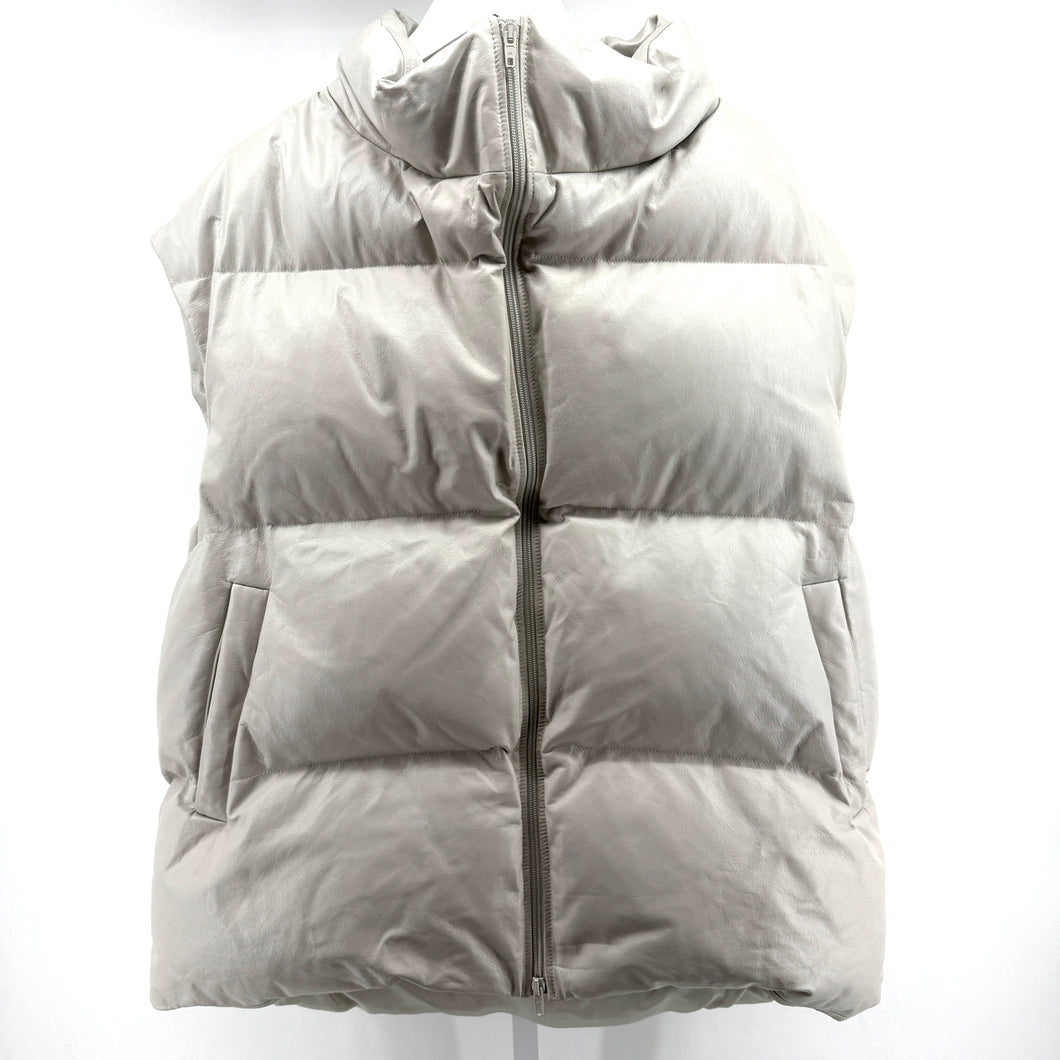 Balenciaga Leather Puffer Vest