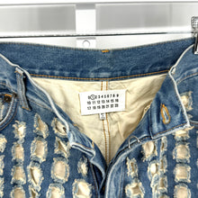 Maison Margiela Cut Out Denim Jeans