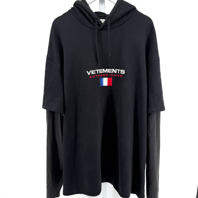 Vetements Automne-Hiver 2018 Layered Hoodie