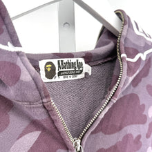 Bape Ape Face Camo Zip Up Hoodie