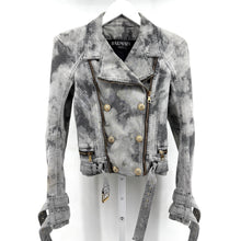 Balmain Biker Denim Jacket