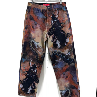 Supreme Frank Frazetta Printed Denim