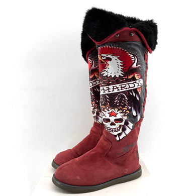 Ed Hardy Sherpa Tall Boots