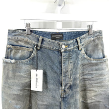 Balenciaga Distressed Mud Jeans