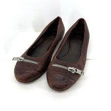 Chloe Zipper Flats