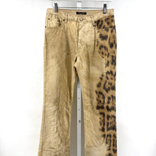Roberto Cavalli FW01 Leopard Sparkle Jeans