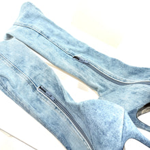 Diesel Denim Heel Boots