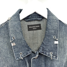 Balenciaga Pierced Denim Jacket