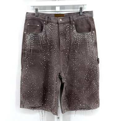 Birth of a Royal Child Rhinestone Shorts