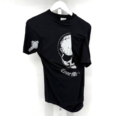 Vetements AW18 Deconstructed Skull Tshirt