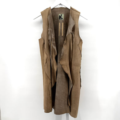 Rick Owens DRKSHDW Deerskin Vest