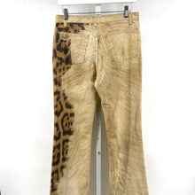 Roberto Cavalli FW01 Leopard Sparkle Jeans