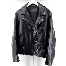 R13 Ring Leather Jacket