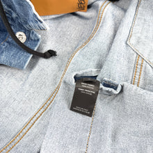 Vetements Hooded Denim Jacket