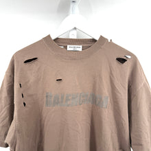 Balenciaga Distressed Logo Tshirt