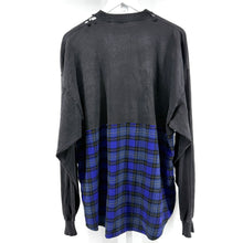 Balenciaga Flannel Hybrid Longsleeve Tshirt