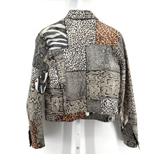 Wilson’s Leather Maxima Animal Print Leather Jacket