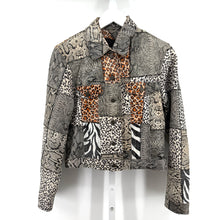 Wilson’s Leather Maxima Animal Print Leather Jacket