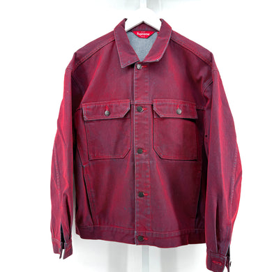 Supreme Flocked Denim Jacket