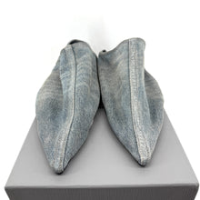 Balenciaga Babouche Denim Mules