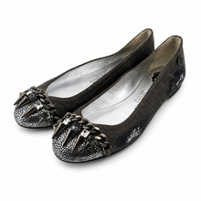 Philipp Plein Denim Flats