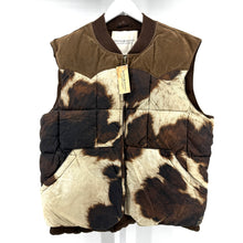 Denim & Supply Ralph Lauren Cow Print Vest