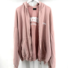 Balenciaga Flip Logo Zip Up Hoodie