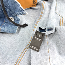 Vetements Hooded Denim Jacket
