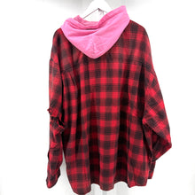 Balenciaga Plaid Flannel Hoodie