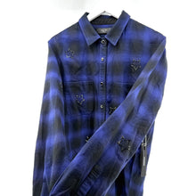 Amiri Crystal Flannel Shirt