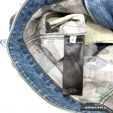 Balenciaga Slashed Camo Denim