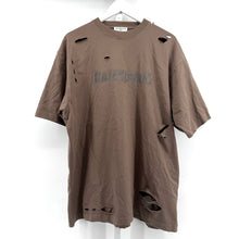 Balenciaga Distressed Logo Tshirt