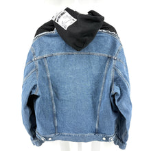 Vetements Hooded Denim Jacket