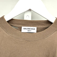 Balenciaga Distressed Logo Tshirt