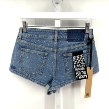 Ksubi Rhinestone Denim Shorts