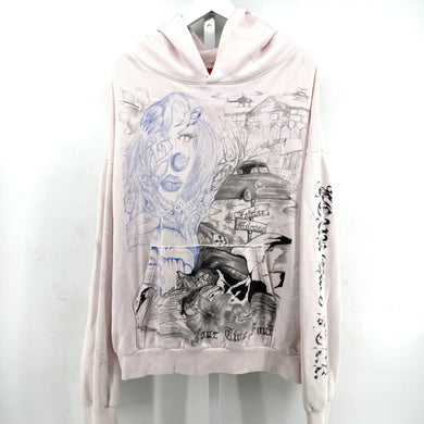 FourTwoFour Printed Hoodie