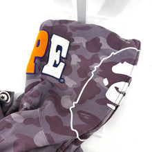 Bape Ape Face Camo Zip Up Hoodie