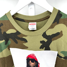 Supreme Playboi Carti Camo Portrait Tshirt