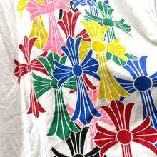 Chrome Hearts Multi Color Cross Longsleeve Tshirt