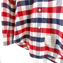 Thom Browne. Plaid Button Shirt
