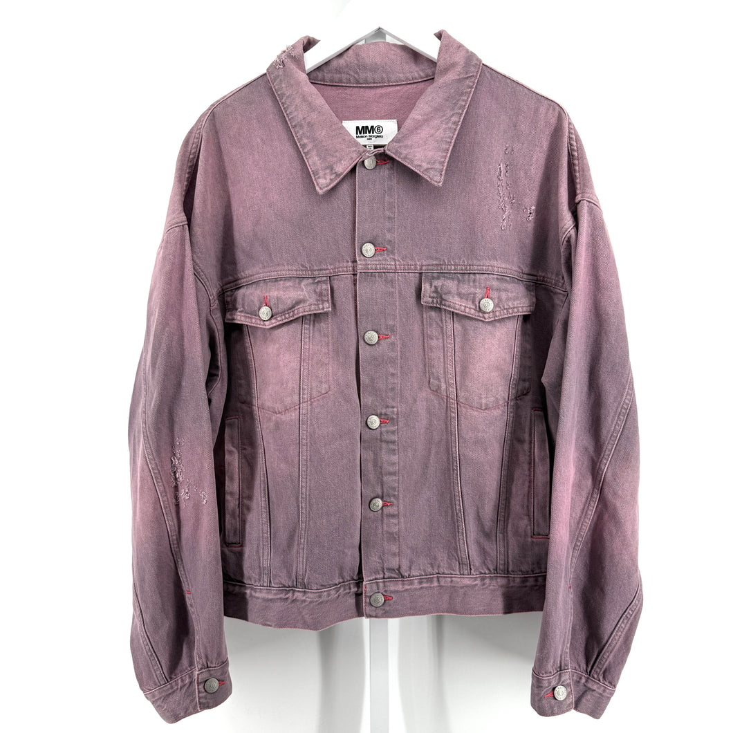 MM6 Maison Margiela Distressed Denim Jacket
