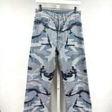 Vetements Blue Camo Denim