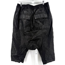 Rick Owens FW16 Mastodon Waxed Shorts