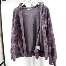 Bape Ape Face Camo Zip Up Hoodie