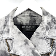 Balmain Biker Denim Jacket