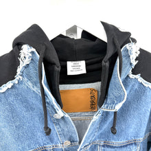 Vetements Hooded Denim Jacket
